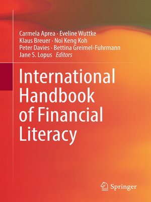 cover image of International Handbook of Financial Literacy